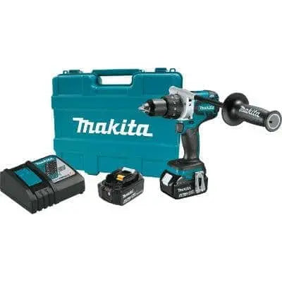 MAKITA - LXT Lithium-Ion Brushless
Cordless 1/2” Driver-Drill Kit, 2-speed,
var. spd., L.E.D. Light, Case (5.0Ah) - Becker Safety and Supply