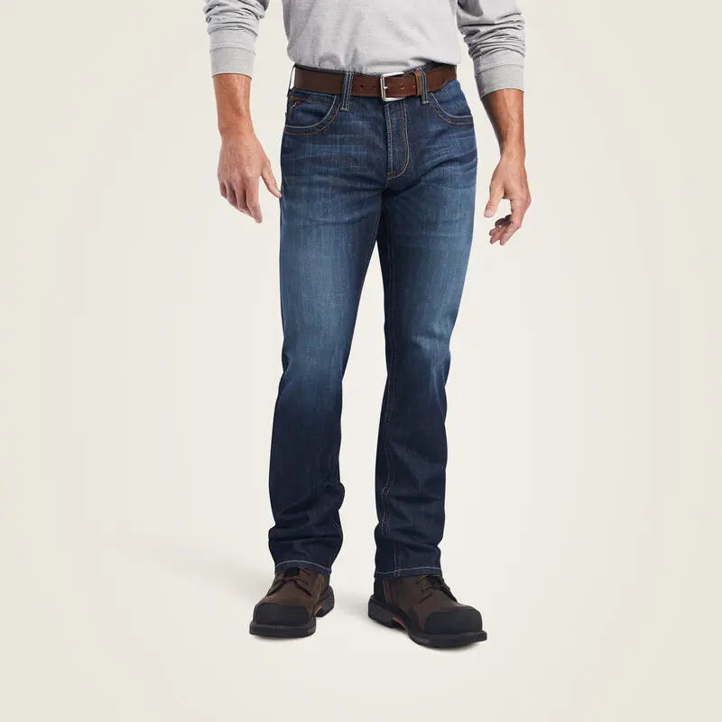 ARIAT - FR M5 Straight DuraLight Stretch Straight Leg Jean Becker Safety and Supply