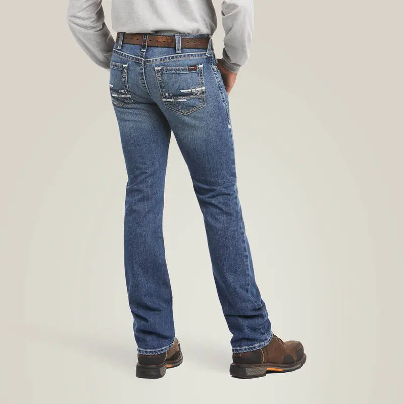 ARIAT - FR M7 Slim DuraStretch Adkins Stackable Straight Leg Jean Becker Safety and Supply