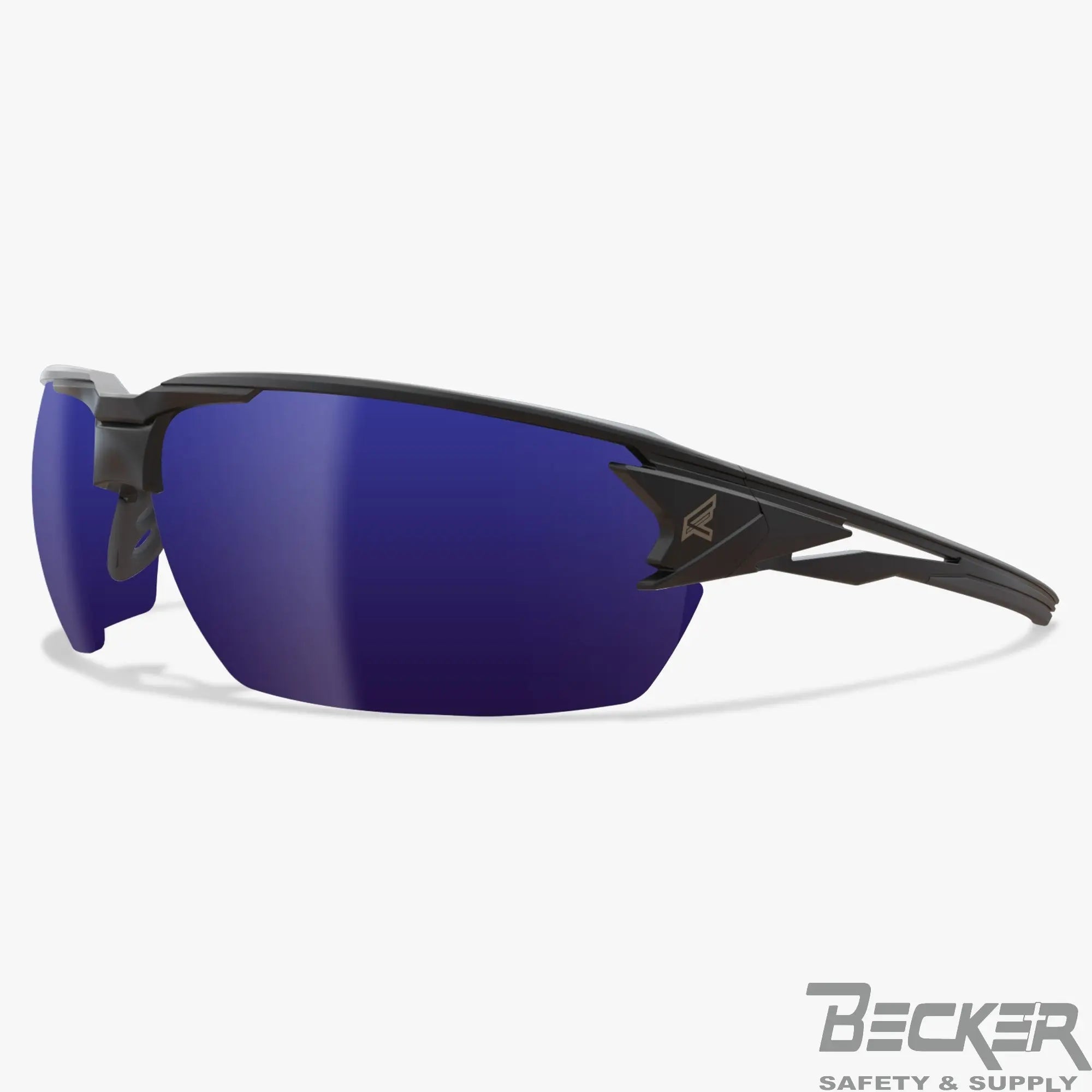 Edge - Pumori - Black FRame / Aqua Precision Blue Mirror Becker Safety and Supply