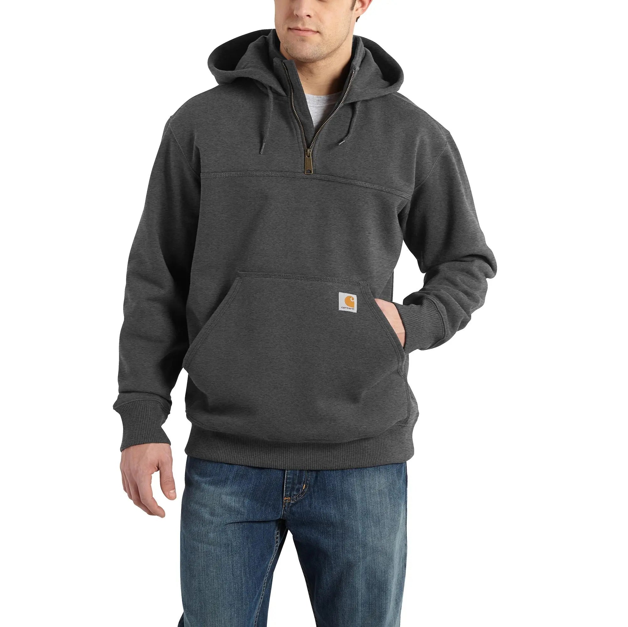 CARHARTT - Rain Defender Loose Fit Heavyweight Quarter Zip Hoodie - Becker Safety and Supply