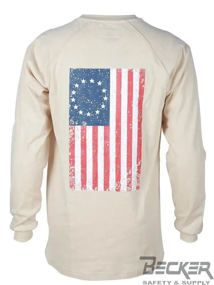 Forge - FR Men'S Graphic Printed Sand Long Sleeve Becker Safety and Supply