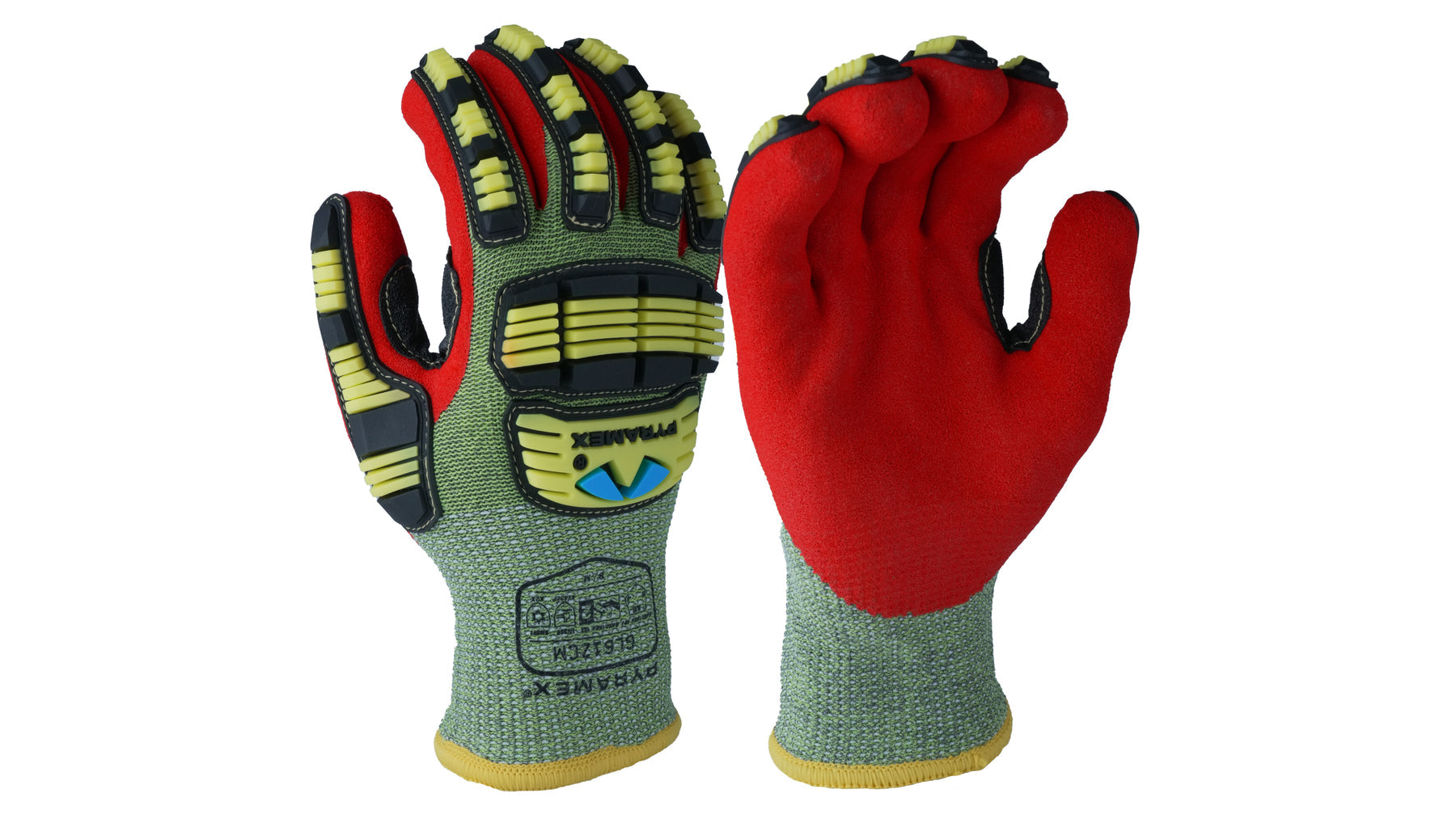 PYRAMEX - Insulated Nitrile Sandy A6 Cut Level 2 Impact-L - Becker Safety and Supply