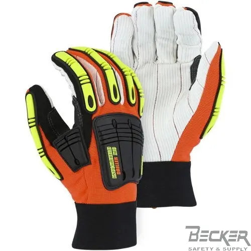 MAJESTIC - Knucklehead - Cotton Palm - Impact Becker Safety and Supply