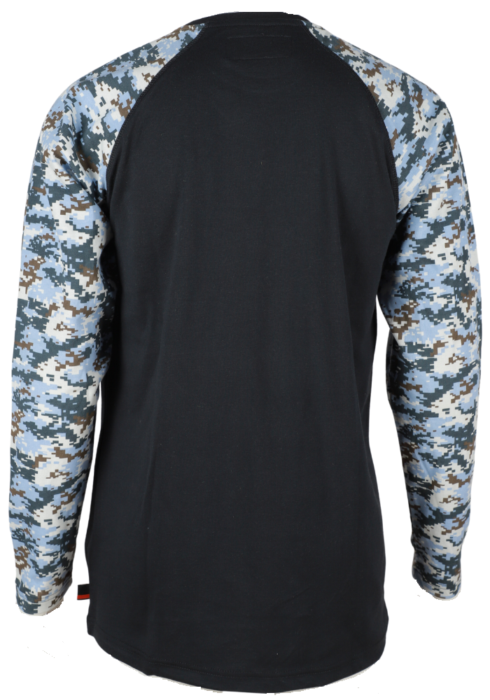 Forge -FR Men'S Camo Crew Neck Longsleeve T-Shirt - Becker Safety and Supply