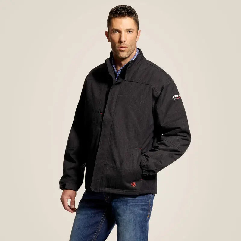 ARIAT - FR H2O-Proof Jacket - Black - NFPA 2112 / NFPA 70E Becker Safety and Supply