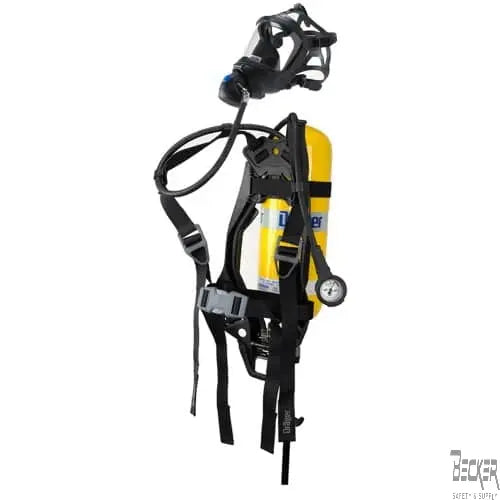 Draeger - PAS Lite 2216 w/ Panorama Nova Mask, 30 Minute Aluminum Cylinder & SCBA Case - Becker Safety and Supply