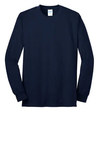 Port & Company - Core Blend Long Sleeve Tee, Safety Orange Becker Safety and Supply