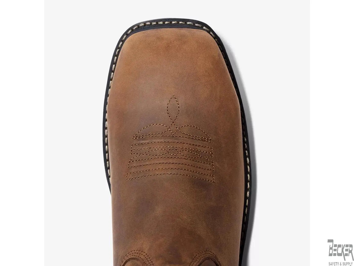 TIMBERLAND PRO - Men's True Grit Pull on Composite Toe Work Boot, Brown - Becker Safety and Supply