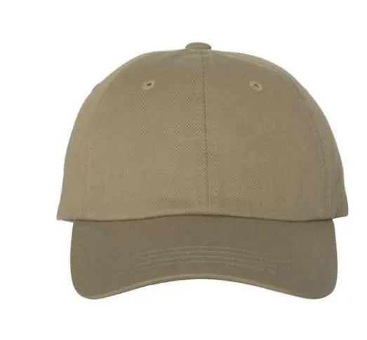 YP Classics - Adjustable "Dad’s Cap" - 6245CM, KHAKI- - Becker Safety and Supply