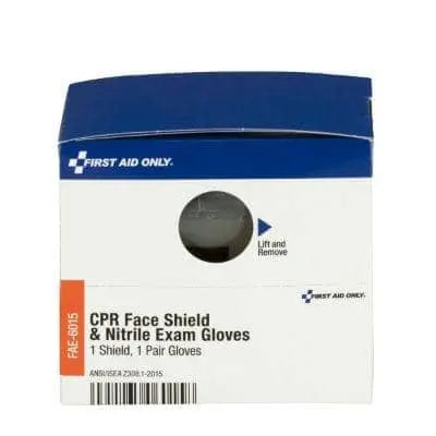 FAO-SmartCompliance Refill CPR Mask, 2 gloves/box - Becker Safety and Supply