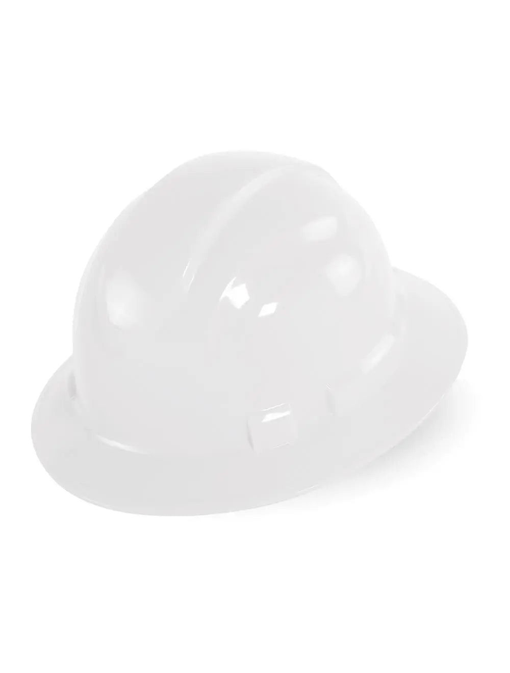 Bullhead Safety - Full Brim Style Hard Hat, Six-Point Ratchet Suspension - Becker Safety and Supply