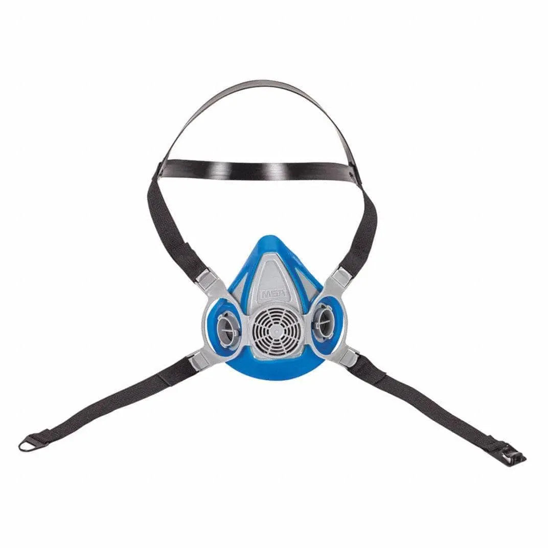 MSA - Advantage 200 LS Respirator with 2 Piece Neckstrap, Blue - M - Becker Safety and Supply