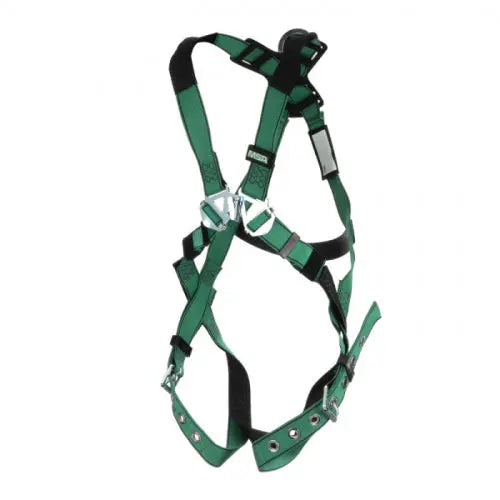 MSA - V-FORM Harness, Extra Large, Back D-Ring, Tongue Buckle Leg Straps  Becker Safety and Supply