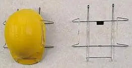 SIPCO - Safe-T-Rak Wall Mount for Hard Hats (screw mount for walls or suction cup mount for windows) - Suction Cup Mounting kit (STR-3-WMK) sold seperately - Becker Safety and Supply