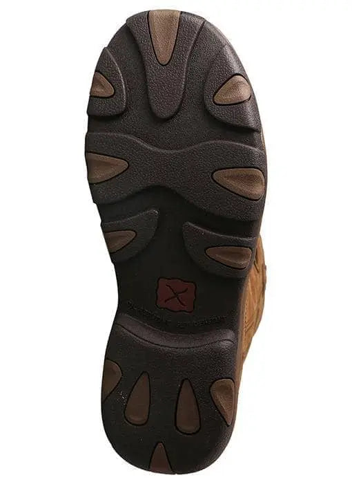 TWISTED X - Mens 11", Work Comp Toe Pull-On Hiker Boot, Waterproof - Becker Safety and Supply